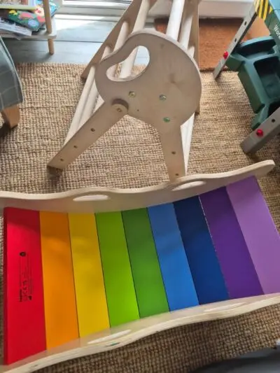Physical development in children under 3 is rapid and foundational—it shapes how they move, balance, coordinate, and even how confident they feel exploring the world. Toys like climbers and rockers aren’t just “fun extras”; they actively support key developmental milestones. 🤍✨️